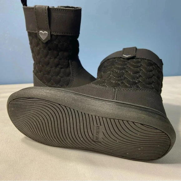 Joe Fresh Girls Black  Boots, Size 7 - Picture 5 of 8